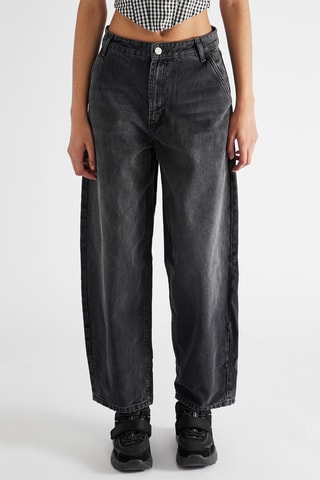 Pantalón wide leg - Negro