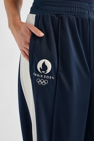 Pantalón wide leg - Azul marino