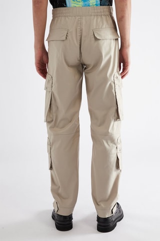 Pantalón cargo - Beige
