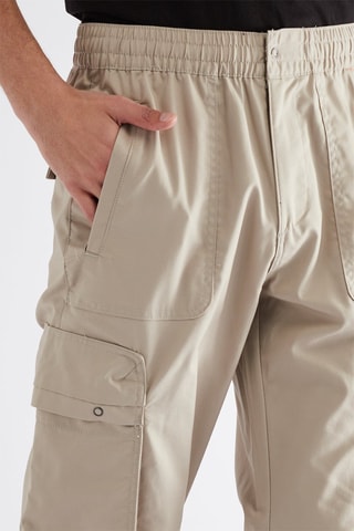 Pantalón cargo - Beige