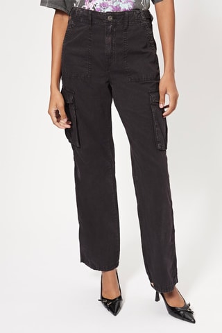 Pantalón cargo - Negro