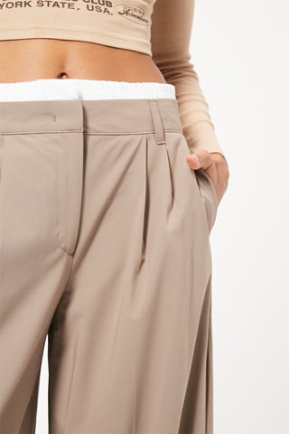 Pantalón - Beige