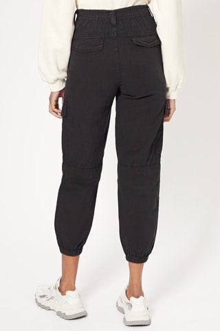 Jogger de tiro alto - Negro