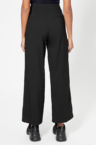 Pantalón dad de tiro alto - Negro