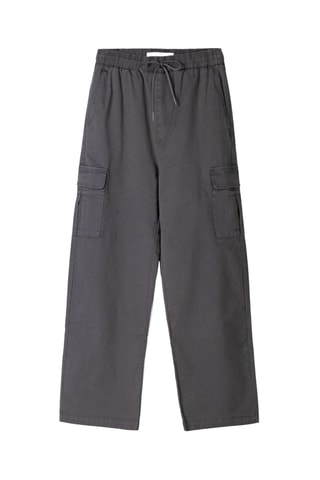 Pantalón cargo - Gris