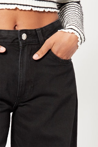 Vaquero wide leg - Negro