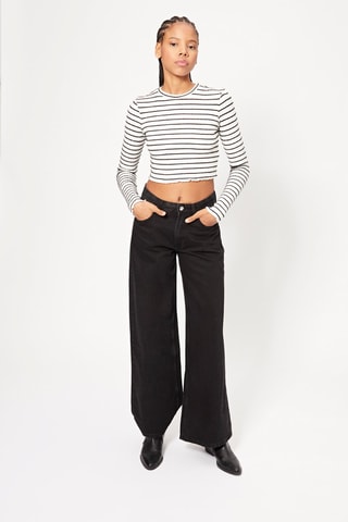 Vaquero wide leg - Negro