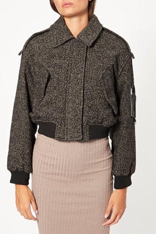 Chaqueta - Negro jaspeado