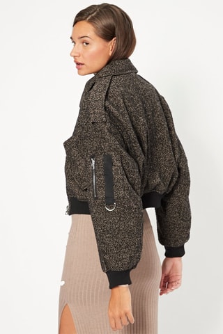 Chaqueta - Negro jaspeado
