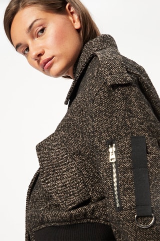 Chaqueta - Negro jaspeado