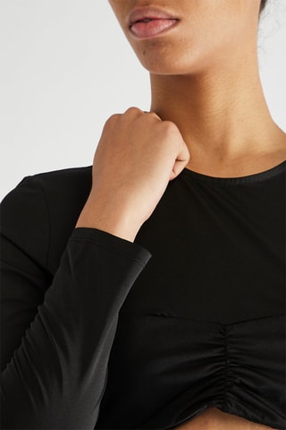 Crop top - Negro