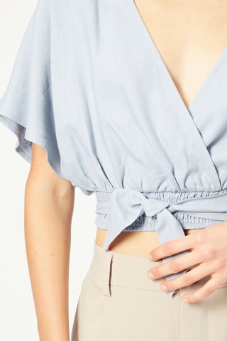 Crop top - Azul