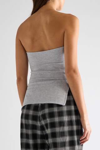 Top sin mangas - Gris