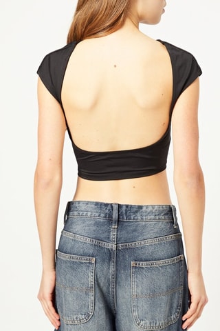 Crop top - Negro