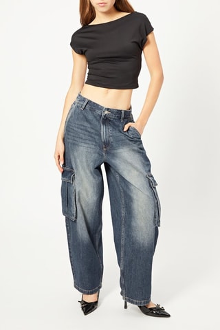 Crop top - Negro