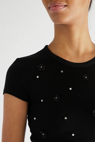 Vestido midi - Negro