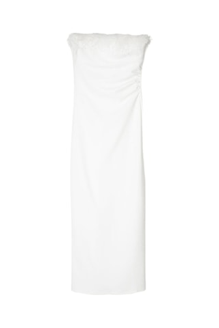 Vestido bustier - Blanco