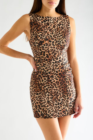 Vestido de tubo - Marrón claro