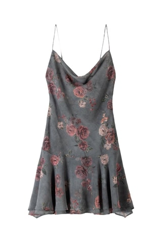 Vestido midi - Gris