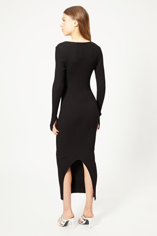 Vestido de tubo - Negro