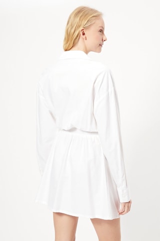 Vestido evasé - Blanco