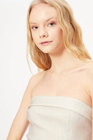 Vestido bustier - Crudo
