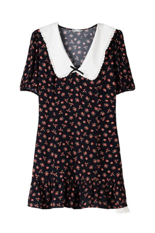 Vestido recto - Negro