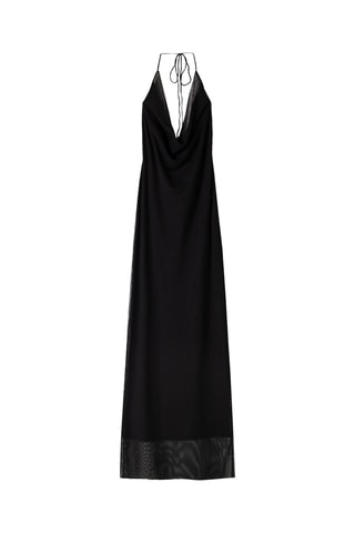Vestido largo - Negro