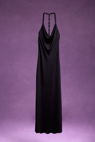 Vestido largo - Negro