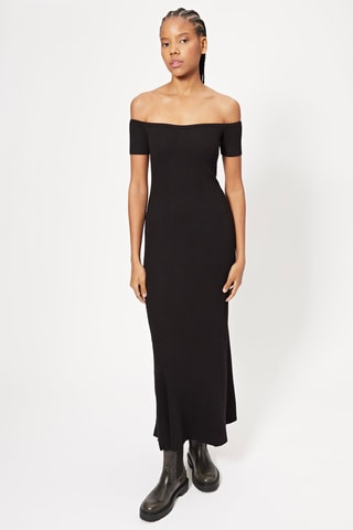 Vestido largo - Negro