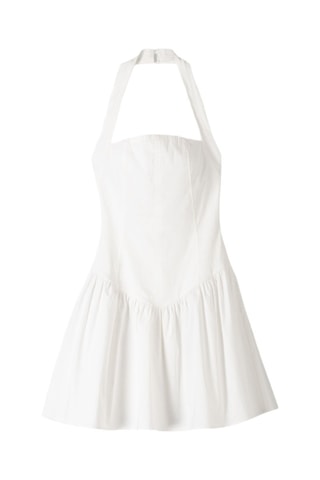 Vestido evasé - Blanco