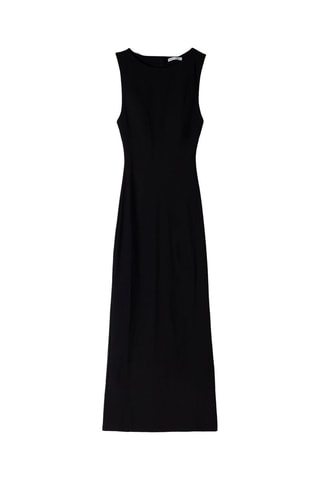 Vestido midi - Negro