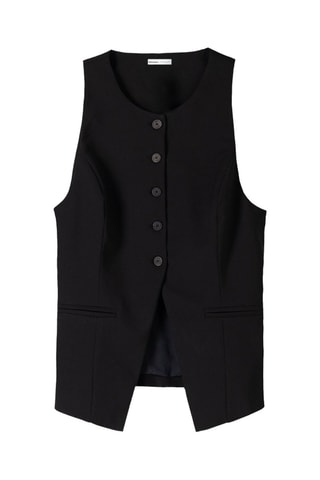 Chaleco de traje - Negro
