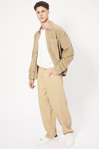 Sobrecamisa - Beige