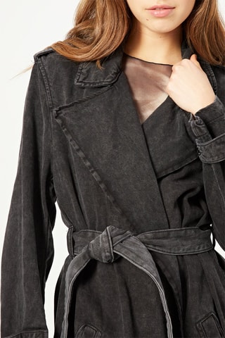 Gabardina - Negro