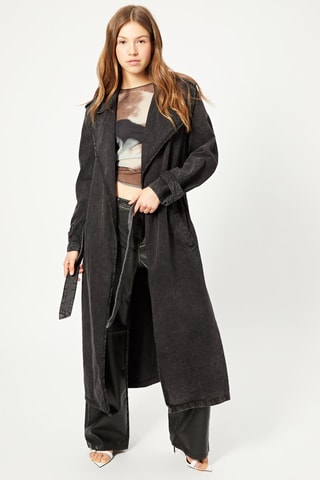 Gabardina - Negro