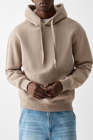 Sudadera con capucha - Beige