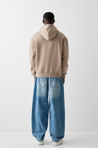 Sudadera con capucha - Beige