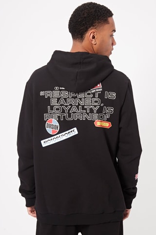Sudadera con capucha Car 76 Racing Motorsport - Negro