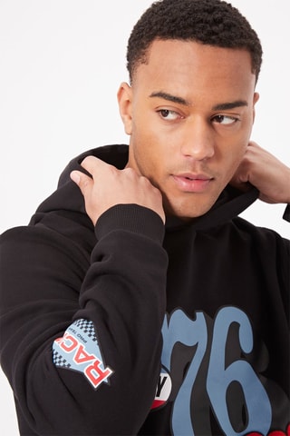 Sudadera con capucha Car 76 Racing Motorsport - Negro