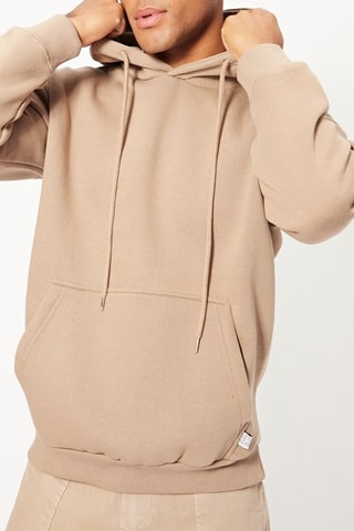 Sudadera con capucha - Beige