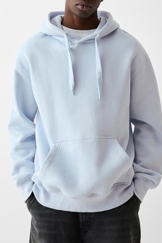 Sudadera con capucha - Azul