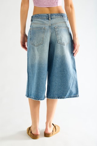Bermudas vaqueras - Azul cobalto