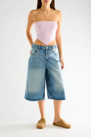 Bermudas vaqueras - Azul cobalto