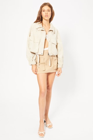 Minifalda - Beige