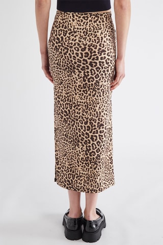 Falda larga - Beige