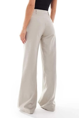 Pantalón de tiro alto - Gris