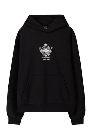 Sudadera con capucha - Negro