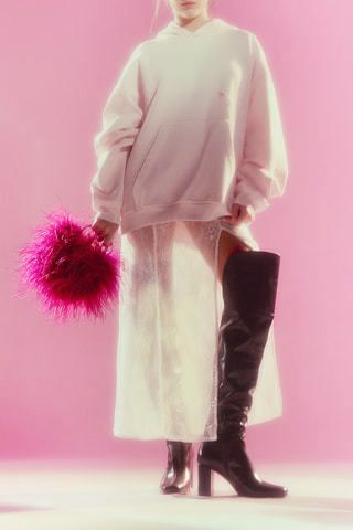 Sudadera con capucha - Rosa