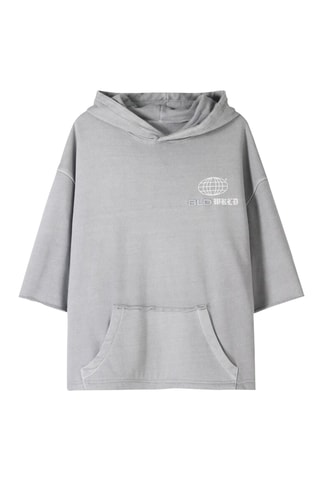 Sudadera con capucha - Gris claro